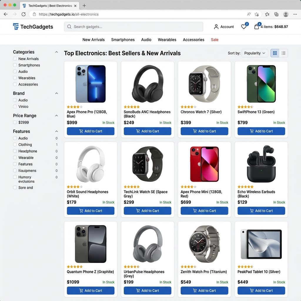PHP Electrostore